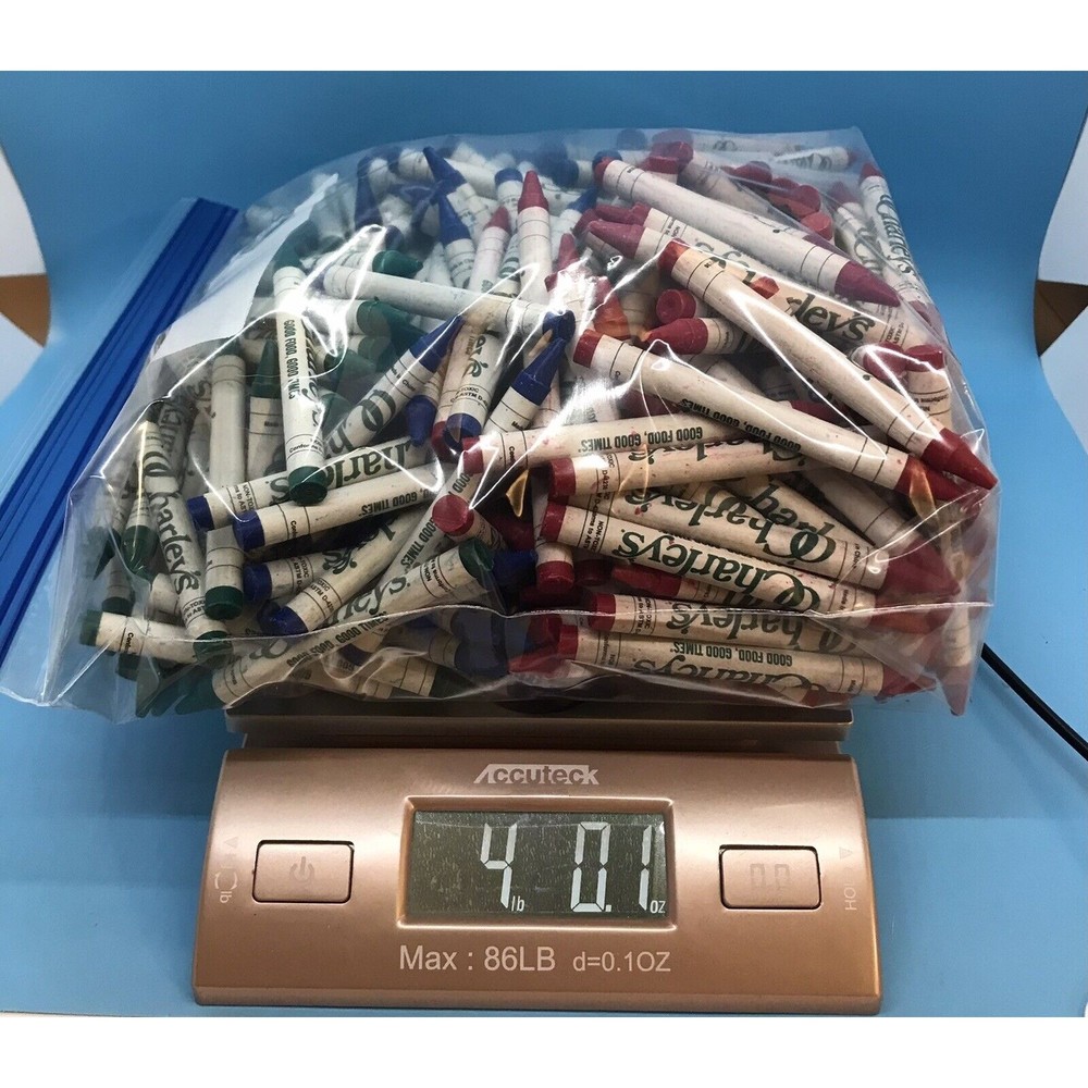 Bulk Lot 4lbs Wrapped Crayons for Crafts Melting Arts Whole/Broken Not Crayola.